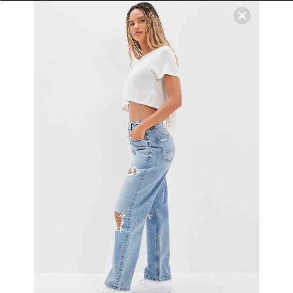 American Eagle Curvy Straight Jeans - Picture 2 of 7